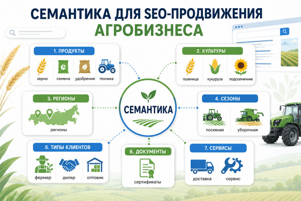 семантика для SEO-продвижения агробизнеса