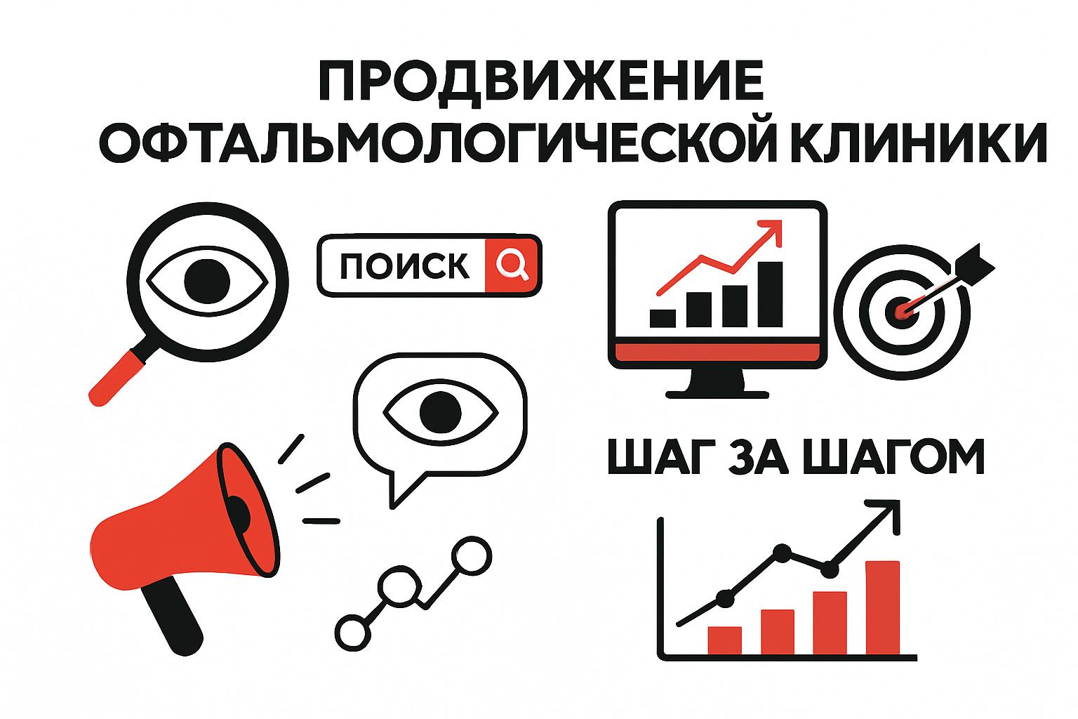 Как продвигать офтальмологическую клинику в поиске и получать клиентов. Пошаговый план продвижения