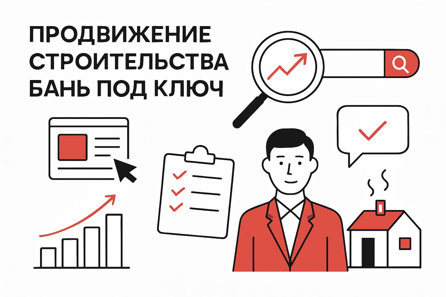 Как продвигать строительство бань под ключ в поиске и получать клиентов. Что должно быть на посадочных страницах Как продвигать строительство бань под ключ в поиске и получать клиентов. Что должно быть на посадочных страницах
