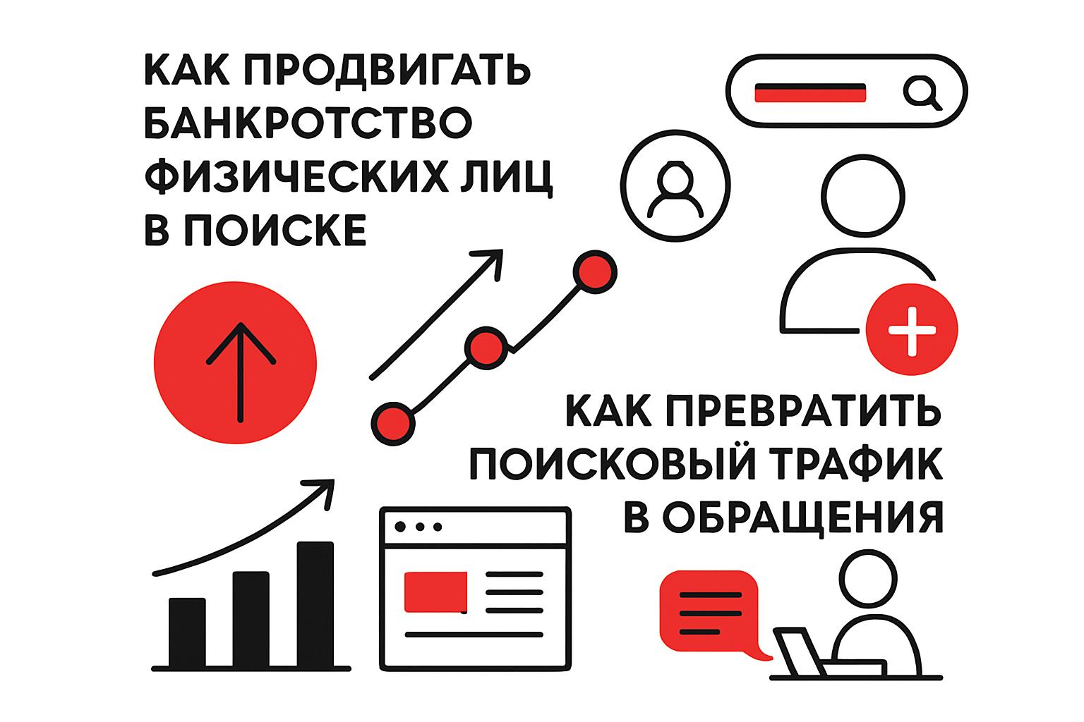 Как продвигать банкротство физических лиц в поиске и получать клиентов. Как превратить поисковый трафик в обращения Как продвигать банкротство физических лиц в поиске и получать клиентов. Как превратить поисковый трафик в обращения