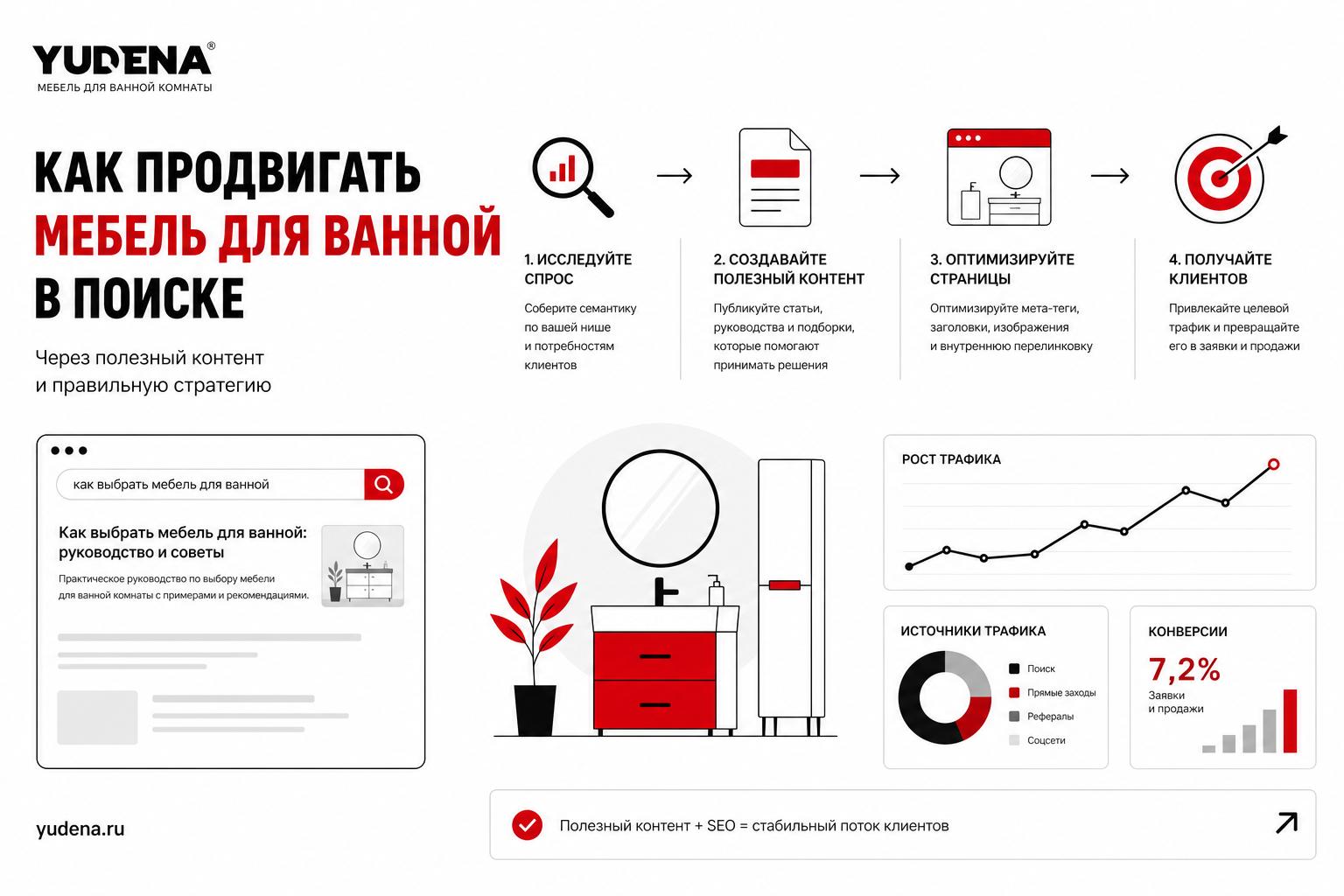 Как продвигать мебель для ванной в поиске и получать клиентов. Как продвигать мебель для ванной в поиске через полезный контент Как продвигать мебель для ванной в поиске и получать клиентов. Как продвигать мебель для ванной в поиске через полезный контент