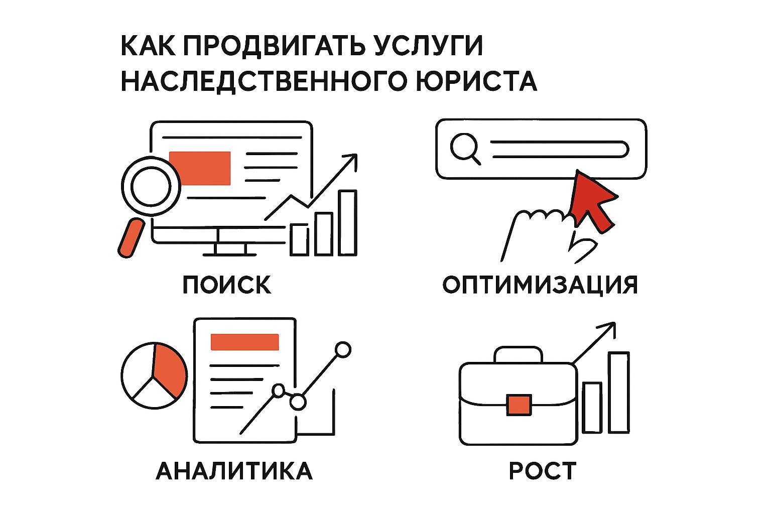 Как продвигать услуги наследственного юриста в поиске и получать клиентов. Что должно быть на посадочных страницах Как продвигать услуги наследственного юриста в поиске и получать клиентов. Что должно быть на посадочных страницах