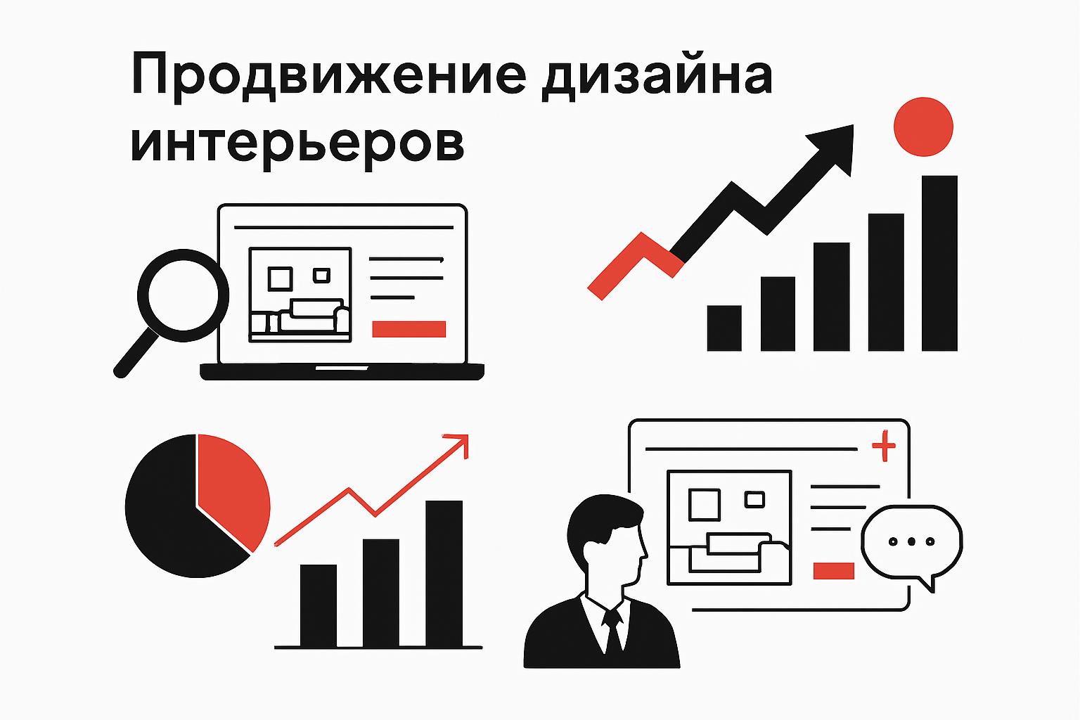 Как продвигать дизайн интерьеров в поиске и получать клиентов. Что должно быть на посадочных страницах Как продвигать дизайн интерьеров в поиске и получать клиентов. Что должно быть на посадочных страницах