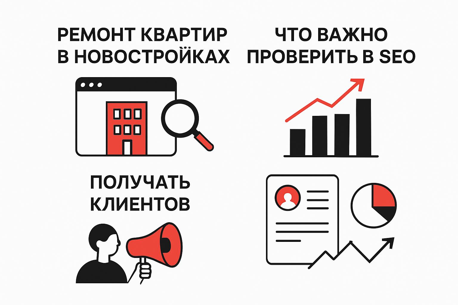 Как продвигать ремонт квартир в новостройках в поиске и получать клиентов. Что важно проверить в SEO Как продвигать ремонт квартир в новостройках в поиске и получать клиентов. Что важно проверить в SEO