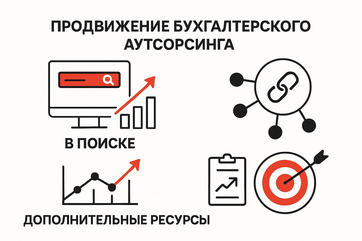 Как продвигать бухгалтерский аутсорсинг в поиске и получать клиентов. Внутренняя перелинковка и дополнительные ресурсы Как продвигать бухгалтерский аутсорсинг в поиске и получать клиентов. Внутренняя перелинковка и дополнительные ресурсы